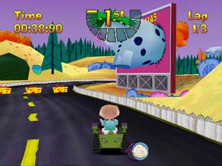 Nicktoons Racing screenshot 3 for Playstation